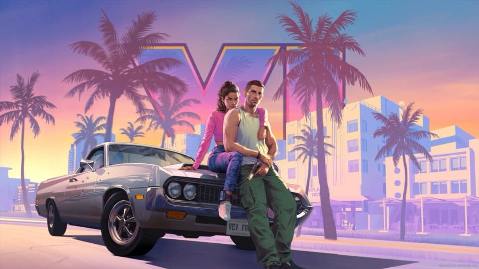 Lucia and Jason GTA VI, a Gaming live wallpaper for Mac