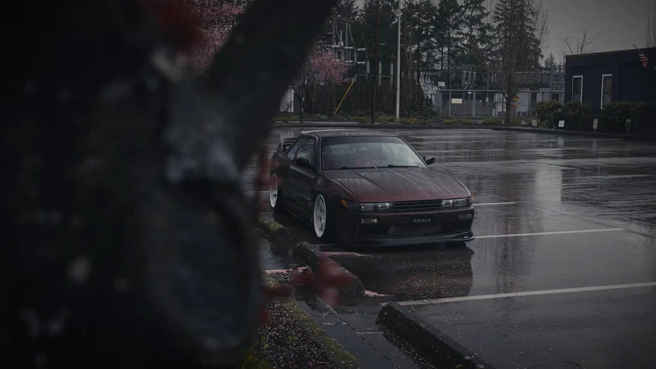 Toyota Ae86 Rain, a Cars live wallpaper for Mac