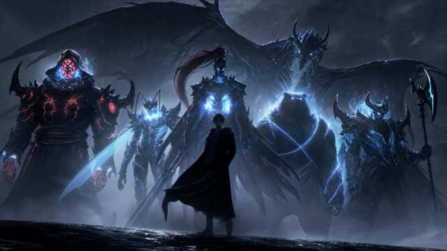 Shadow King Sung Jin-Woo, a Anime live wallpaper for Mac