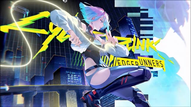 Lucy Cyberpunk Edgerunners, a Anime live wallpaper for Mac