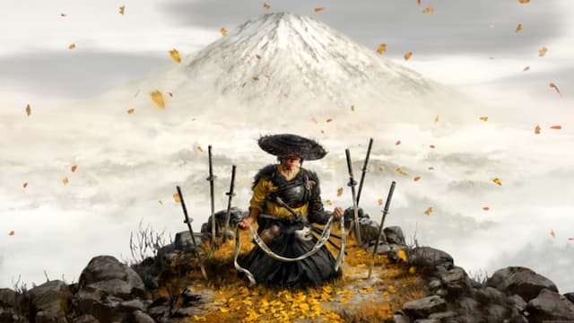 Ghost of Yotei Lone Warrior, a Gaming live wallpaper for Mac