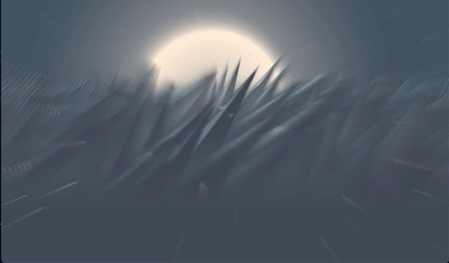 Crystal Spike Horizon, a Abstract live wallpaper for Mac