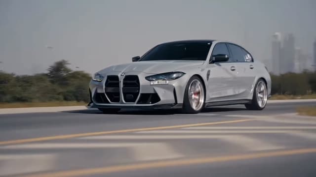 BMW M4 Front View, a Cars live wallpaper for Mac