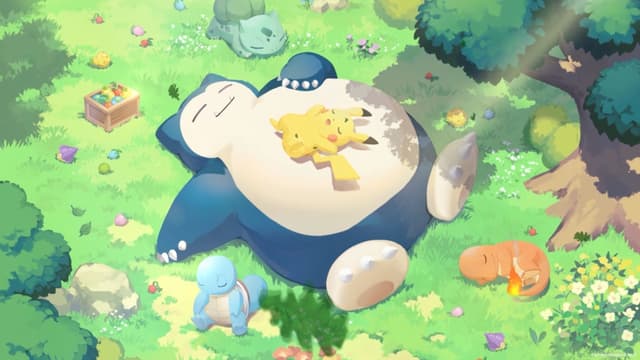 Pokemon Sleeping, a Gaming live wallpaper for Mac