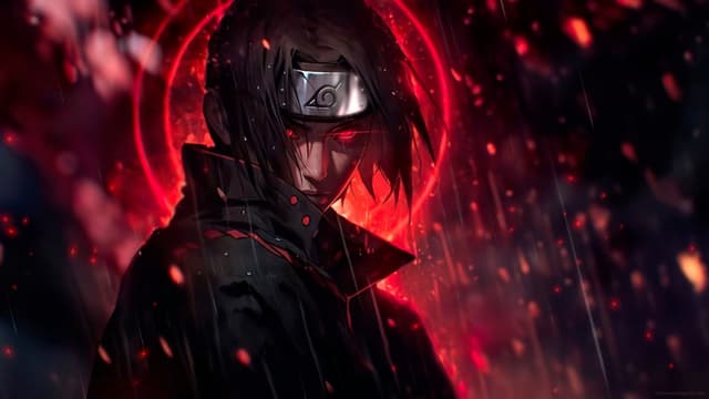 Itachi Sharingan Focus, a Anime live wallpaper for Mac