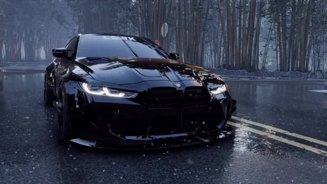 BMW M3 Rain, a Cars live wallpaper for Mac