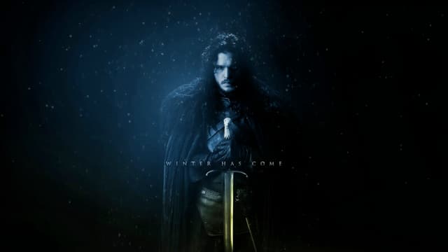 Jon Snow Portrait, a Dark live wallpaper for Mac