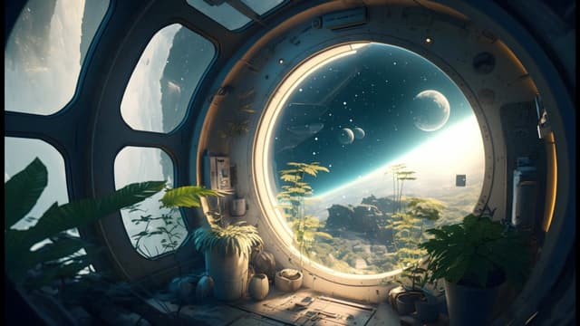 Space Window Ambience, a Space live wallpaper for Mac