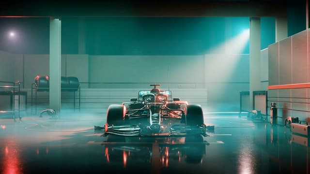 Mercedes F1 Garage, a Cars live wallpaper for Mac