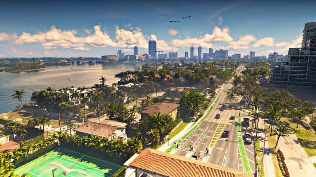 GTA VI Skyline, a Others live wallpaper for Mac