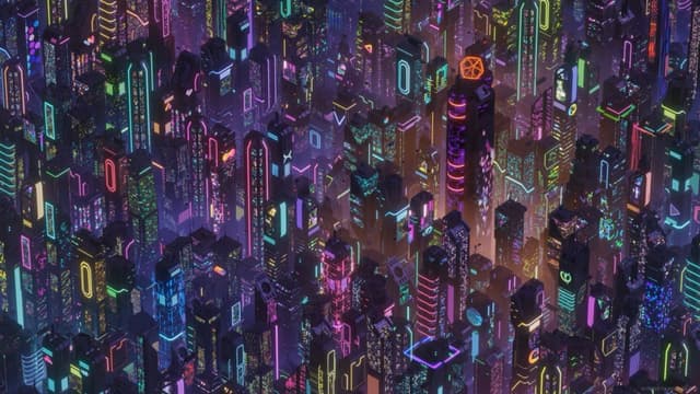 Cyberpunk Citadel, a Dark live wallpaper for Mac