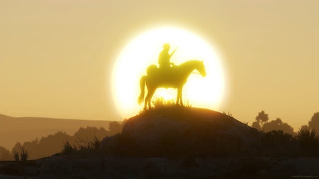 Arthur Morgan Sun Halo, a Gaming live wallpaper for Mac