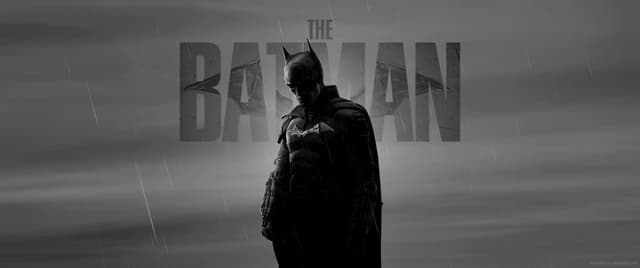 Batman in Monochrome, a Heroes live wallpaper for Mac