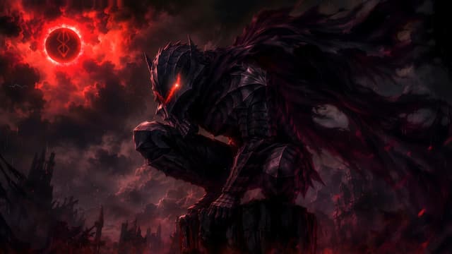 Berserker Under Blood Moon, a Anime live wallpaper for Mac