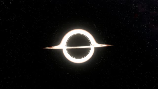 Black Hole Gargantua, a Space live wallpaper for Mac