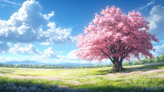 Cherry Blossom Tree, a Nature live wallpaper for Mac