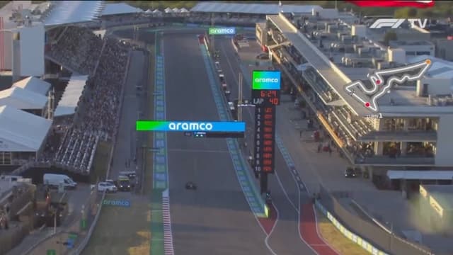 Leclerc Sunset Lap, a Cars live wallpaper for Mac