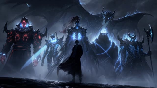 Sung Jinwoo Shadow Army, a Anime live wallpaper for Mac