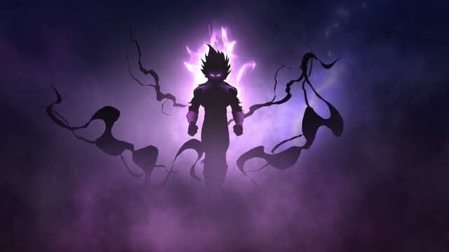 Vegeta Purple Aura, a Anime live wallpaper for Mac