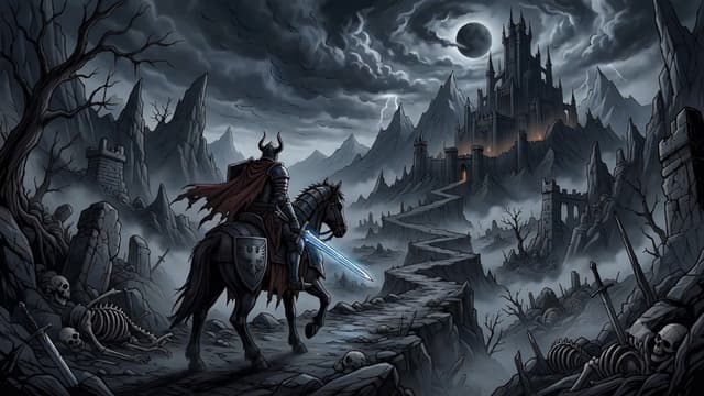 Eclipse Castle Path, a Dark live wallpaper for Mac