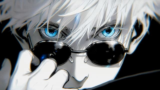 Gojo Six Eyes, a Anime live wallpaper for Mac