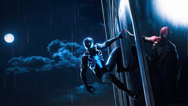 Spider-Man 2 Rainfall, a Heroes live wallpaper for Mac