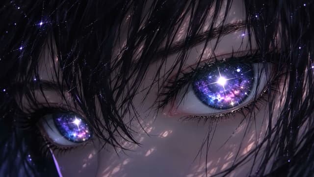 Galaxy Eyes, a Anime live wallpaper for Mac