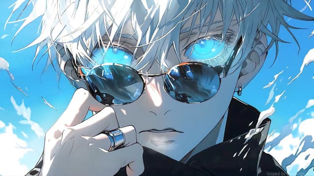 Gojo Azure Gaze, a Anime live wallpaper for Mac