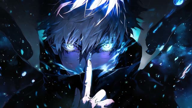Gojo Blue Eyes, a Anime live wallpaper for Mac