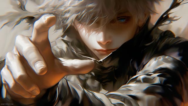 Gojo Satoru Jujutsu Kaisen, a Anime live wallpaper for Mac