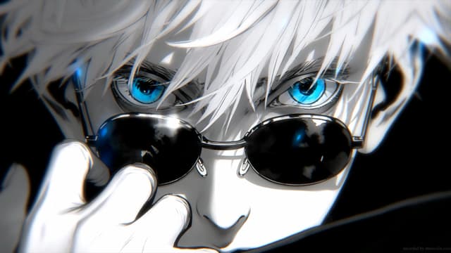 Gojo Sunglasses (Jujutsu Kaisen), a Anime live wallpaper for Mac