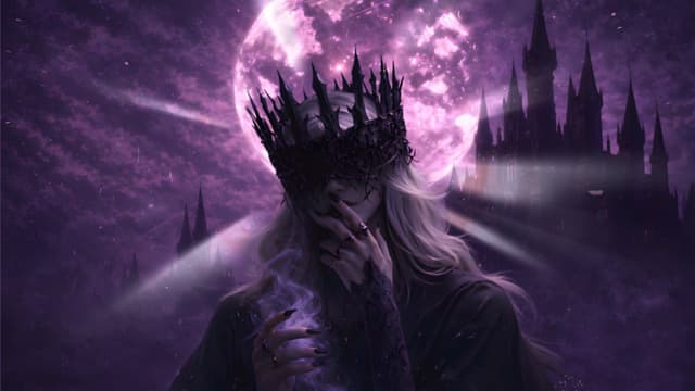 Gothic Moon Queen, a Dark live wallpaper for Mac