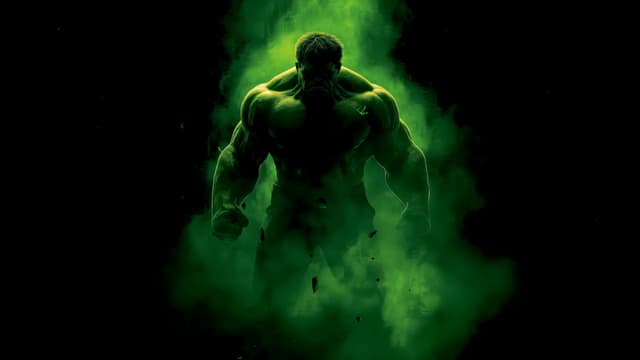 Hulk Green Smoke, a Heroes live wallpaper for Mac