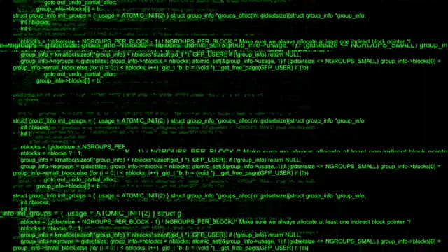 Hacker Code, a Others live wallpaper for Mac