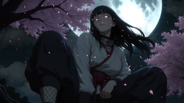 Hinata Moonlit Blossom, a Anime live wallpaper for Mac