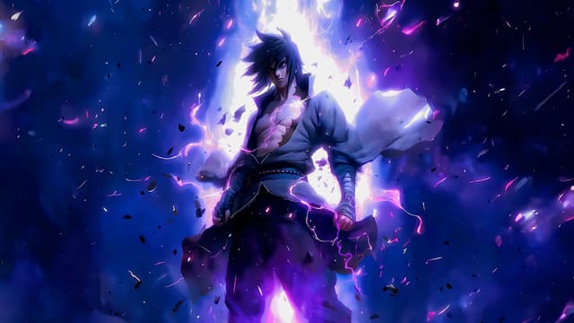 Intense Sasuke, a Anime live wallpaper for Mac
