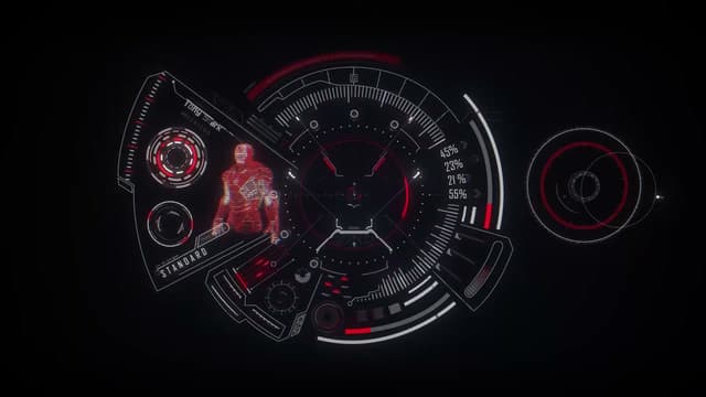 Iron Man HUD, a Others live wallpaper for Mac
