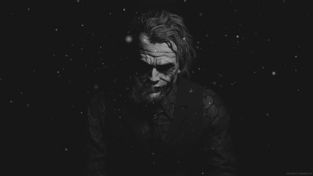 Joker in the Shadows, a Heroes live wallpaper for Mac