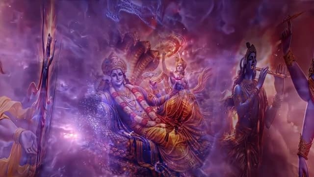 Krishna Celestial Vision, a Others live wallpaper for Mac