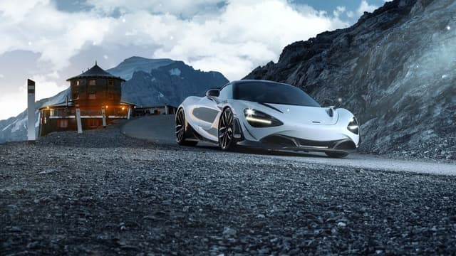 McLaren 720S Mountain Road, a Cars live wallpaper for Mac