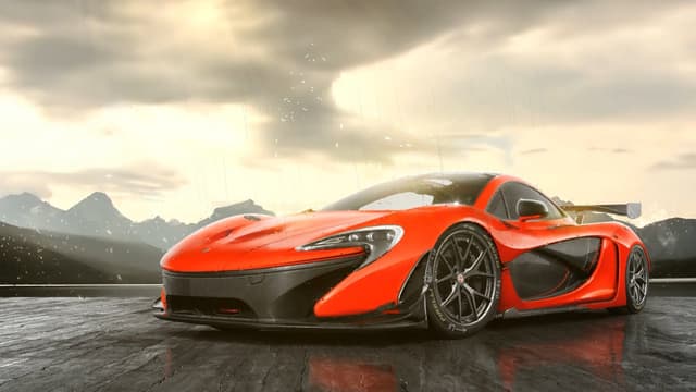 McLaren P1 at Sunset, a Cars live wallpaper for Mac