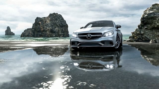 Mercedes-AMG C63 Coupe, a Cars live wallpaper for Mac