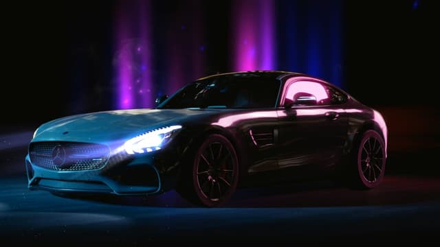 Mercedes-AMG Neon Glow, a Cars live wallpaper for Mac