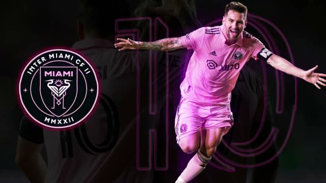 Messi in Inter Miami, a Others live wallpaper for Mac