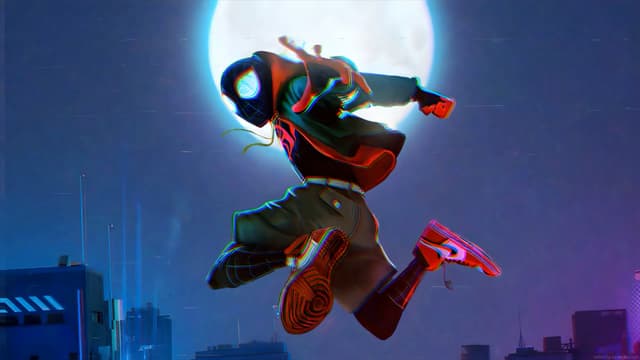 Miles Morales Moonlight Glitch, a Heroes live wallpaper for Mac