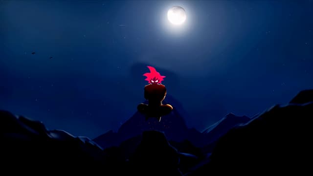 Moonlit Anime Wanderer, a Anime live wallpaper for Mac