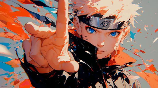 Naruto Artistic, a Anime live wallpaper for Mac