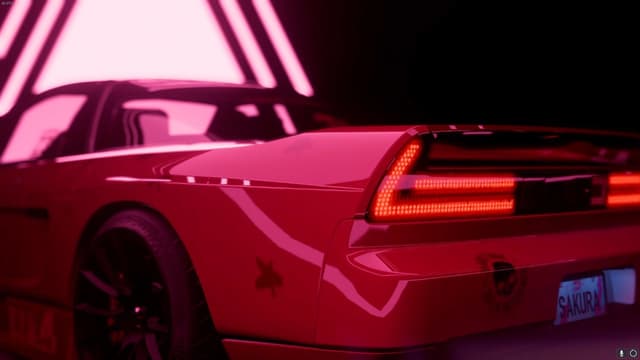 Neon Jdm Sports Car, a Cars live wallpaper for Mac