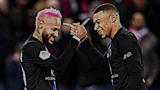 Neymar and Mbappé, a Others live wallpaper for Mac
