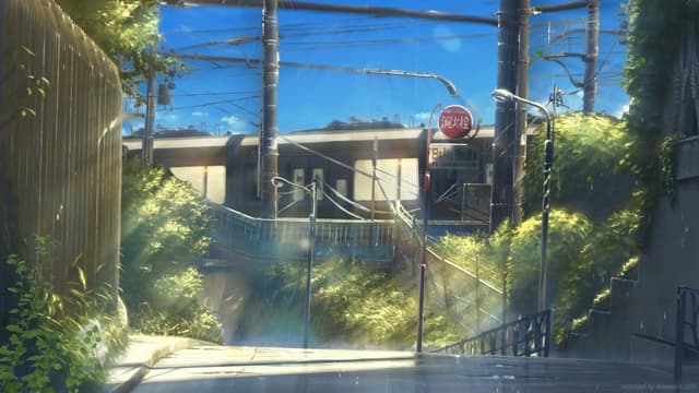 Rainy Rail Crossing, a Dark live wallpaper for Mac